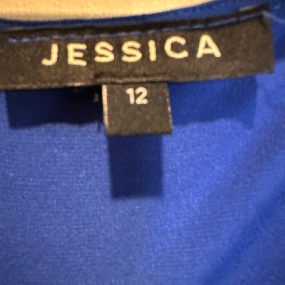 Elegant Blue Sleeveless Dress Jessica - Picture 3 of 6